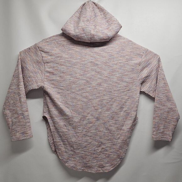 SHEIN Curve Women’s 1XL Multicolor Knit Hoodie Pullover 95% Polyester 5% Elastan - Picture 6 of 16